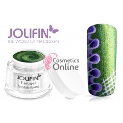 Gel UV Jolifin cu sidef Fairytale Forest 5 ml + 1 Pigment Oglinda Cadou